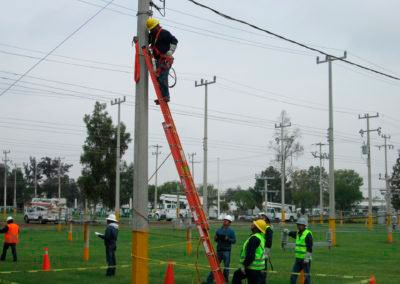 Capacitación en campo de pruebas