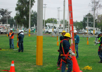 Capacitación en campo de pruebas