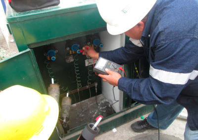 Capacitación en campo de pruebas
